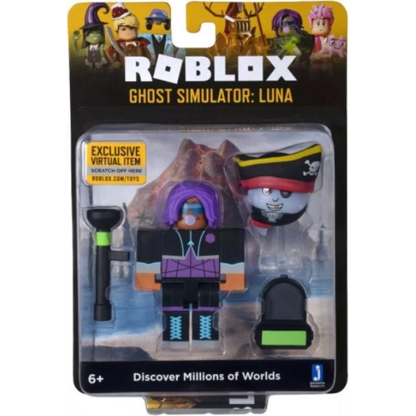 სათამაშო საკოლექციო ფიგურა Jazwares Roblox ROG0171 - Core Figures Ghost Simulator Luna W6