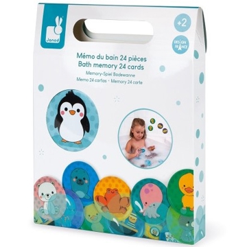 Janod J04714 Bath memory 24 cards 