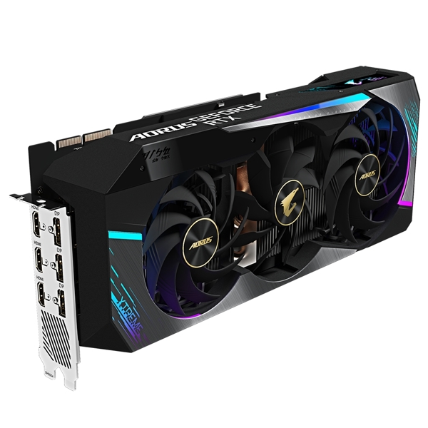 ვიდეო დაფა Gigabyte GeForce RTX3090 24GB GDDR6 AORUS XTREME