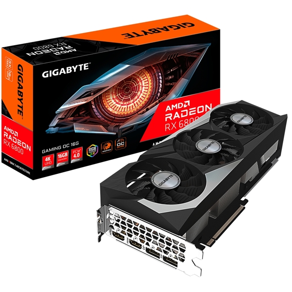Gigabyte GIGABYTE Radeon RX 6800 16GB GDDR6 GAMING OC