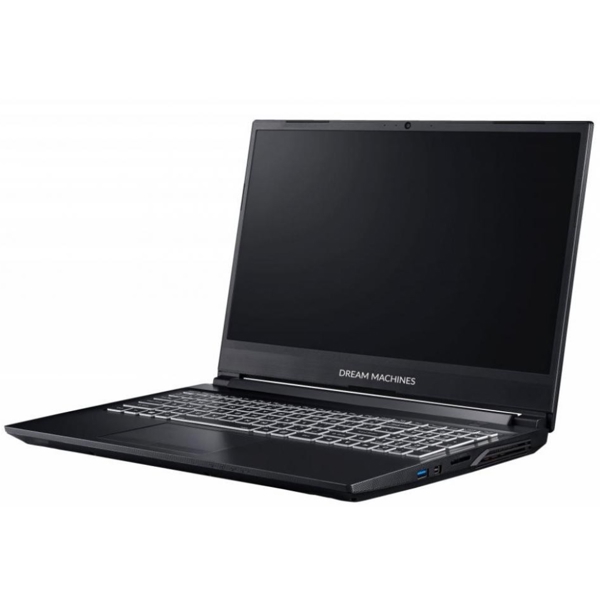 ნოუთბუქი Dream Machines Notebook G1650Ti-15 15.6'' FHD IPS Intel i7-10870H 16GB, 500GB SSD DOS Black