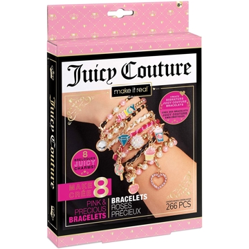 Make It Real 4408MR Juicy Couture Pink and Precious Bracelets