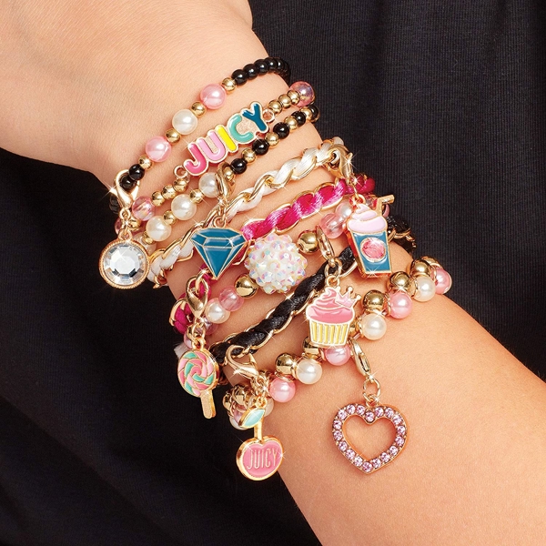 Make It Real 4408MR Juicy Couture Pink and Precious Bracelets