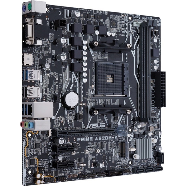 დედა დაფა ASUS PRIME A320M-KCSMAM4, LGA 1151 A320, SATA, M.2, MB