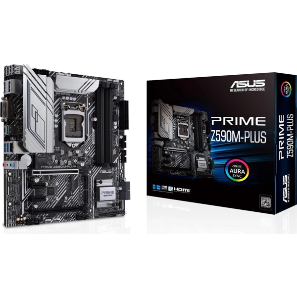 დედა დაფა Asus PRIME Z590M-PLUS LGA 1151 LGA1200, Z590, USB3.2 GEN 2X2, MB