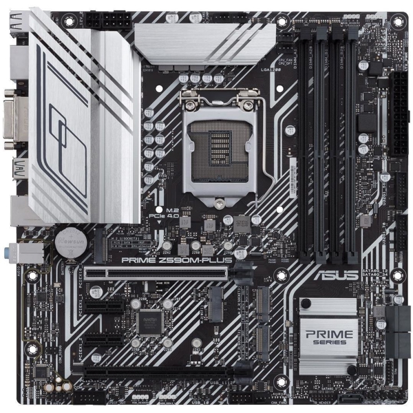 დედა დაფა Asus PRIME Z590M-PLUS LGA 1151 LGA1200, Z590, USB3.2 GEN 2X2, MB