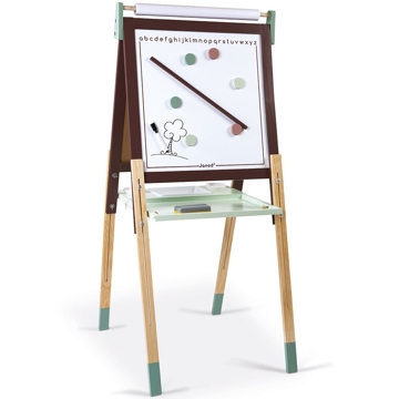 სახატავი დაფა Janod J09632 Double sided easel Blackboard Green