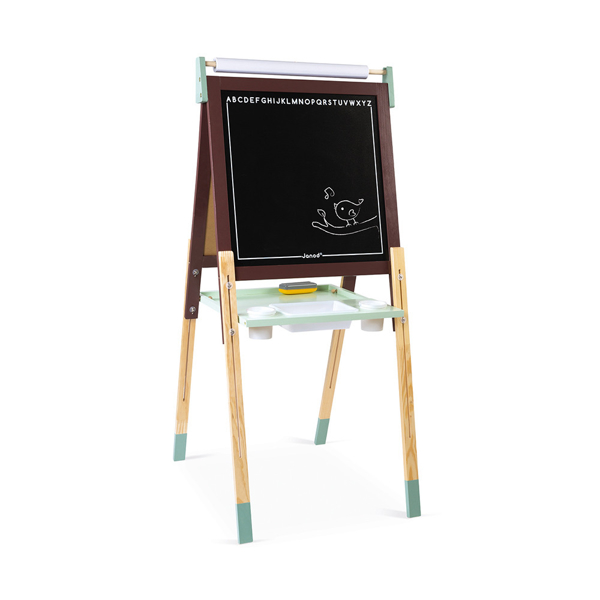 სახატავი დაფა Janod J09632 Double sided easel Blackboard Green