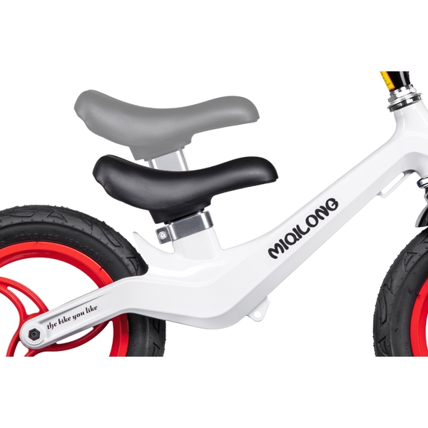 Miqilong MQL-PHCA12 Balance Bike 2-5, 12" White