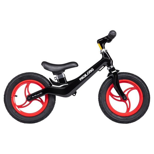 Miqilong MQL-PHCA12 Balance Bike 2-5, 12" Black