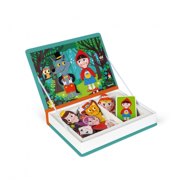 მაგნიტური წიგნი ზღაპრები Janod J02588 Fairy Tales Magnetic book