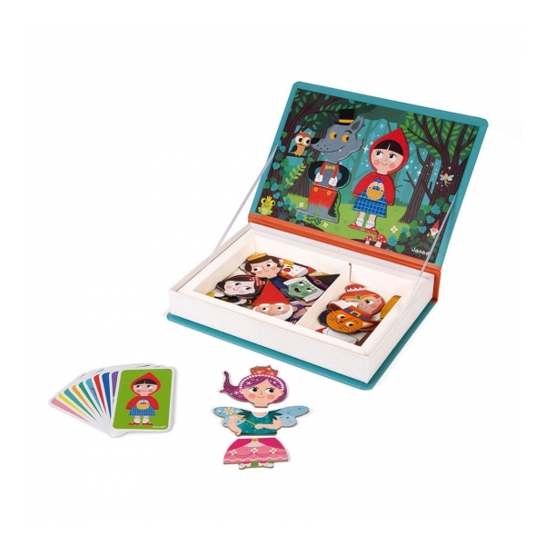 მაგნიტური წიგნი ზღაპრები Janod J02588 Fairy Tales Magnetic book