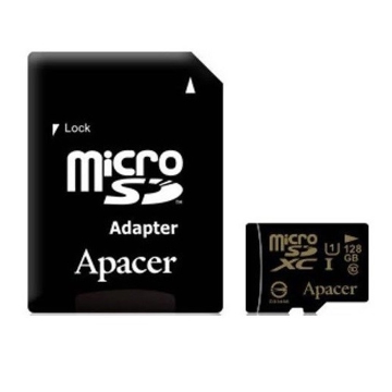 მეხსიერების ბარათი Apacer AP128GMCSX10U1-R microSDXC UHS-I Class10 128GB