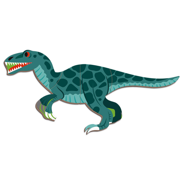 მაგნიტური წიგნი Janod J02590 Dinosaurs Magnetic book