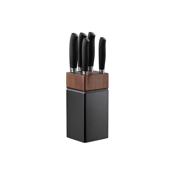 Ardesto AR2020SW Knife set Black Mars 6pcs Wooden Block