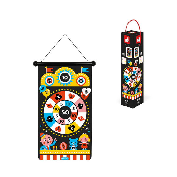 Janod J02083 Magnetic dart game-Fun Fair