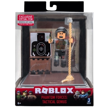 სათამაშო საკოლექციო ფიგურა Jazwares Roblox ROB0309 Desktop Series Phantom Forces Tactical Genius W7