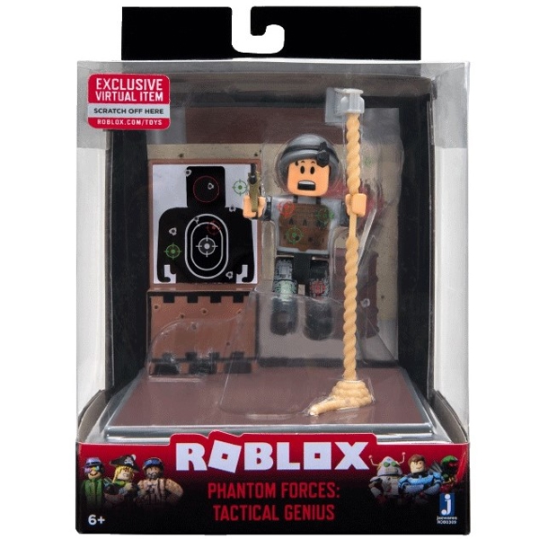 სათამაშო საკოლექციო ფიგურა Jazwares Roblox ROB0309 Desktop Series Phantom Forces Tactical Genius W7