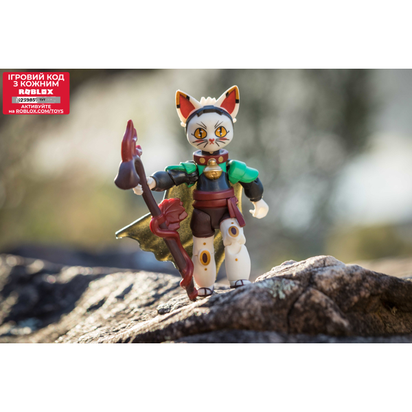 სათამაშო საკოლექციო ფიგურა Jazwares Roblox ROB0269 - 1 Figure Pack Imagination Figure Pack Lucky Gatito W7