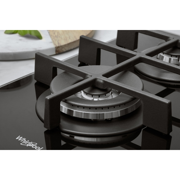 ჩასაშენებელი ქურის ზედაპირი Whirlpool GOWL 628/NB EE Built-in, Hob Black