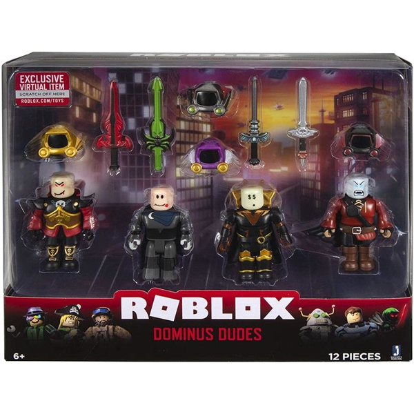 სათამაშო საკოლექციო ფიგურები Jazwares Roblox ROB0306 - Four Figure Pack Dominus Dudes W7