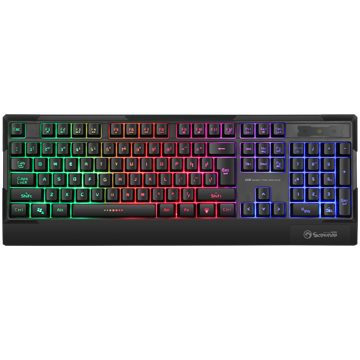 კლავიატურა Marvo K606 Wired Gaming Keyboard Membrane Black