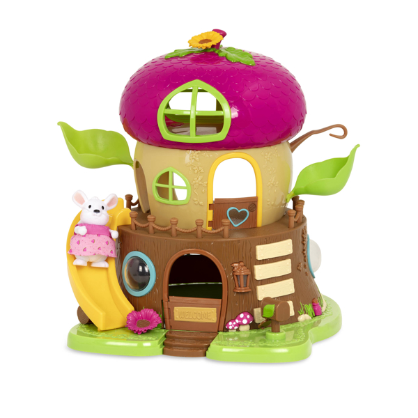 სათამაშოების ნაკრები Li'l Woodzeez 64701Z Bobblehead Acorn House