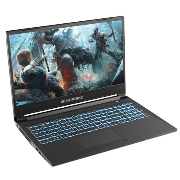 ნოუთბუქი Dream Machines G1650-15 15.6'' FHD IPS 60Hz Intel i7-10870H 16GB, 512GB SSD Free DOS Black