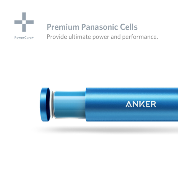 პორტატული დამტენი Anker POwerCore+ mini 3350mAh Portable Charger Blue