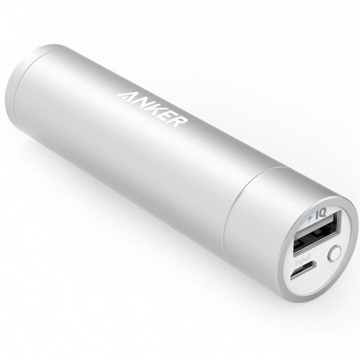 პორტატული დამტენი Anker A1104041 PowerCore + mini 3350mAh Portable Charger Silver