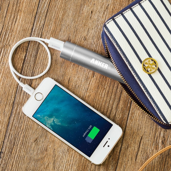 პორტატული დამტენი Anker A1104041 PowerCore + mini 3350mAh Portable Charger Silver