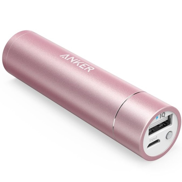 პორტატული დამტენი Anker A1104051 PowerCore + mini 3350mAh Portable Charger Pink