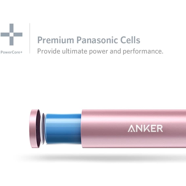 პორტატული დამტენი Anker A1104051 PowerCore + mini 3350mAh Portable Charger Pink