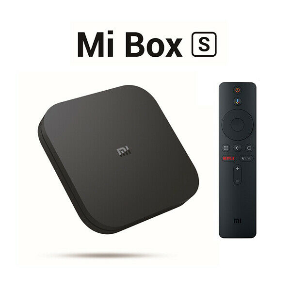 სმარტ TV ბოქსი Xiaomi PFJ4086EU Mi Box S, Wifi, BT, HDMI, USB, Audio Out, Black