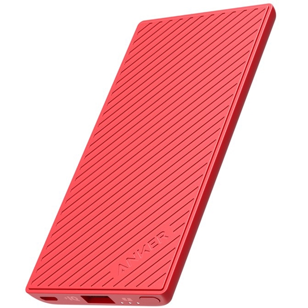 პორტატული დამტენი Anker A1250091 PowerCore Slim 5 000 mAh UN Red