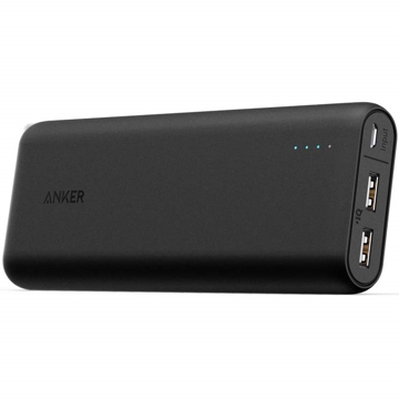 პორტატული დამტენი Anker A1252011 PowerCore External Battery 15 600 mAh Black