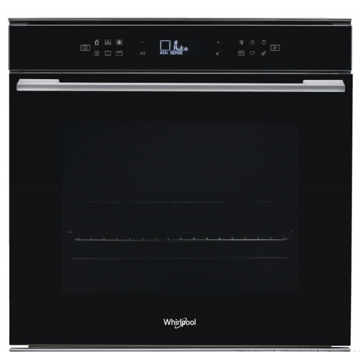 ჩასაშენებელი ელექტრო ღუმელი Whirlpool W7 OM4 4S1 P BL Oven Built-in 73L, A+ Black