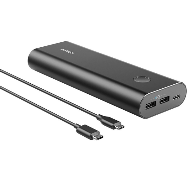 პორტატული დამტენი Anker A1371H12 PowerCore+ 20 100 mAh USB-C Black