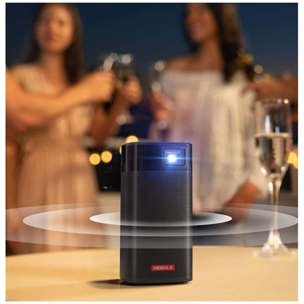 პროექტორი Anker D2410G11 Nebula Apollo Smart Portable Wi-fi Wireless Pico Projector and Speaker Black