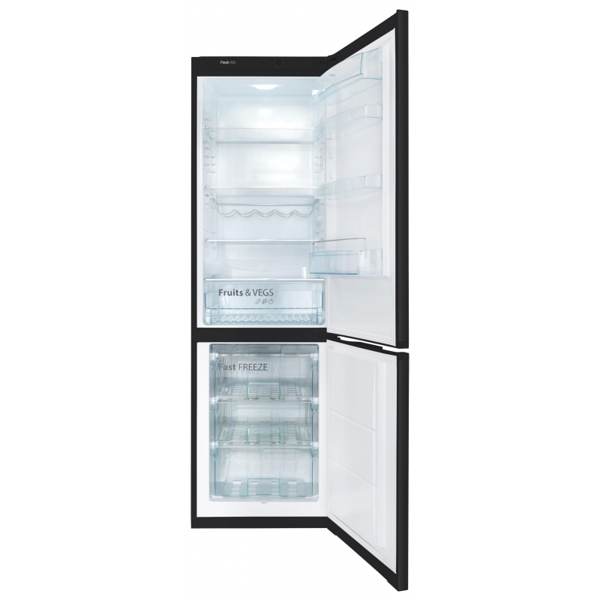 მაცივარი SNAIGE RF58SM-S5JJ2F 218 L, Freez vol. 92 L, A+, Black