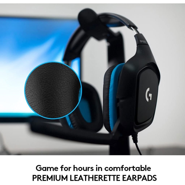 ყურსასმენი Logitech L981-000770 G432 Wired Gaming Headset EMEA