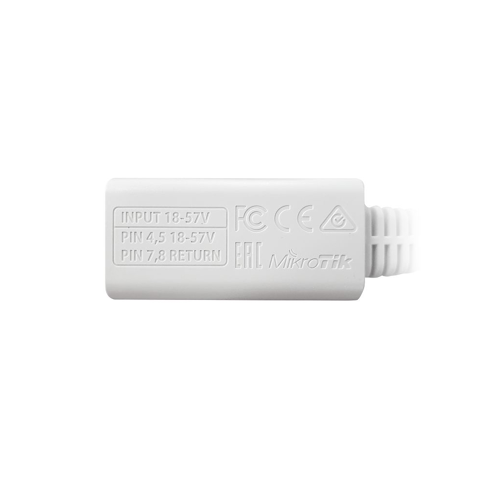 ქსელის ადაპტერი MikroTik RBGPOE Gigabit PoE injector