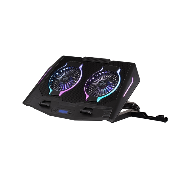 ნოუთბუქის გამაგრილებელი 2E 2E-CPG-006 Gaming Cooling Pad, Laptop stand 17.3" Black