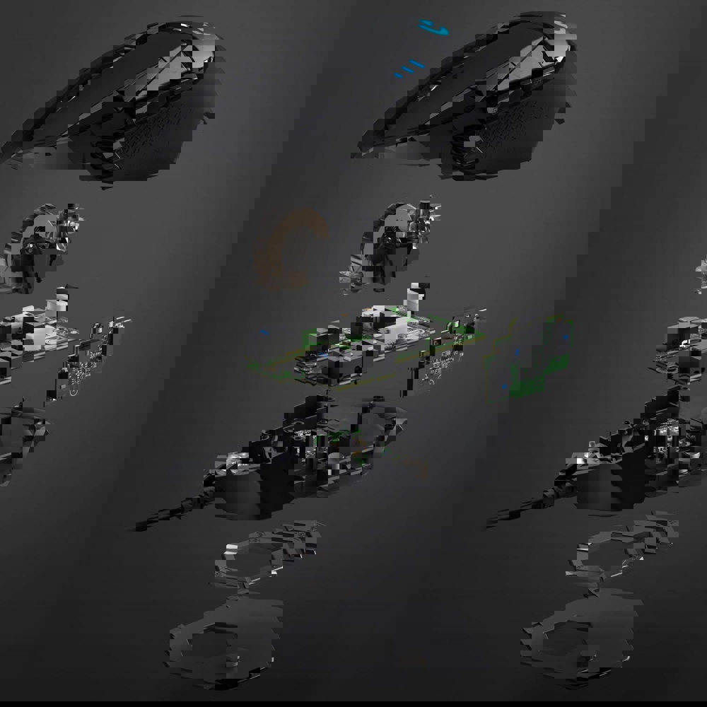 მაუსი Logitech L910-005470 G502 HERO High Performance Gaming Mouse Black