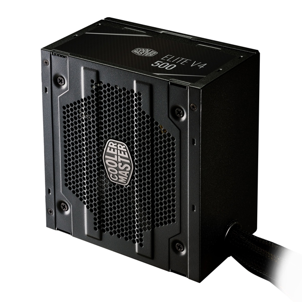 კვების ბლოკი Cooler Master PSU Elite V4 500W,12cm 24+8pin(4+4), 3xMolex, 5xSATA, 2xPCIe 8pin (6+2),Retail