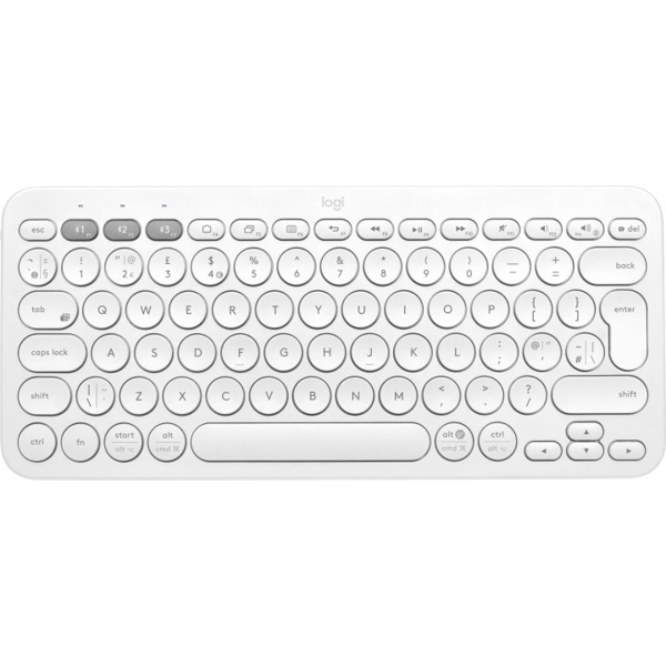 კლავიატურა Logitech L920-009589 K380 Multi-Device Bluetooth Keyboard  OFFWHITE 