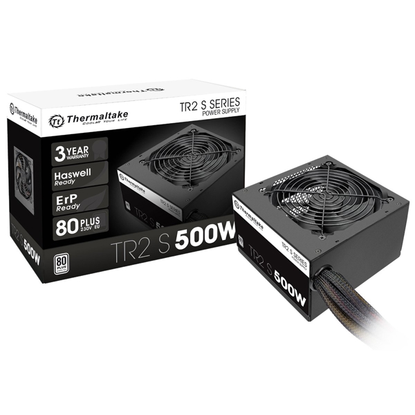 კვების ბლოკი Thermaltake PS-TRS-0500NPCWEU-2 TR2 S 500W Modular 80 Plus Black