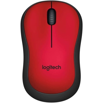 მაუსი Logitech L910-004880 Wireless Mouse M220 Silent EMEA Red