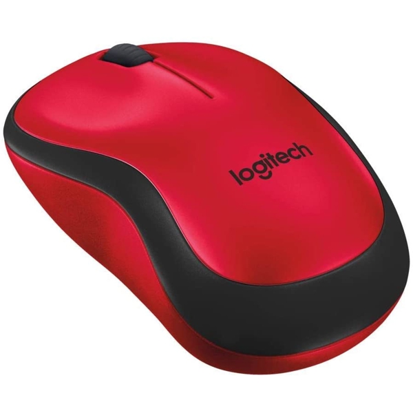 მაუსი Logitech L910-004880 Wireless Mouse M220 Silent EMEA Red