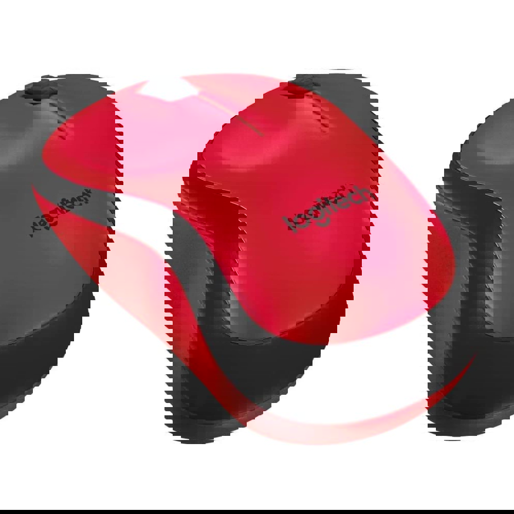 მაუსი Logitech L910-004880 Wireless Mouse M220 Silent EMEA Red